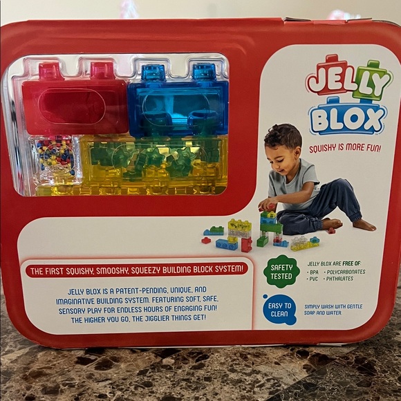Jelly Blox Goliath 20 Soft Squishy Building
Blocks Kit Toddler & Preschool - Picture 2 of 3
